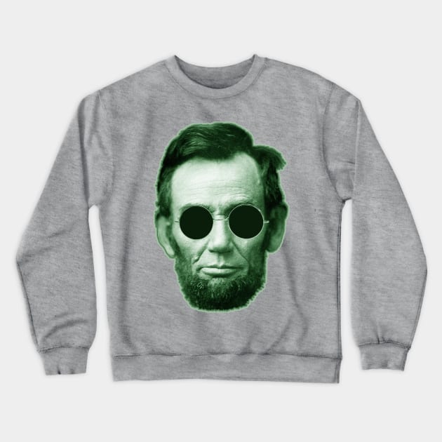 Abe Lincoln Crewneck Sweatshirt by DavesTees